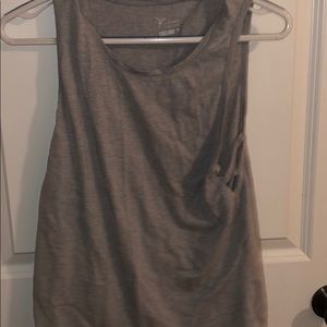 Grey work out tank